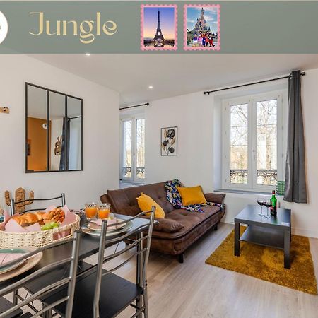 Jungle - Magnifique Appartement Avec Parking Prive - Paris-Disney & Cdg A 25 Minutes Pomponne Екстериор снимка